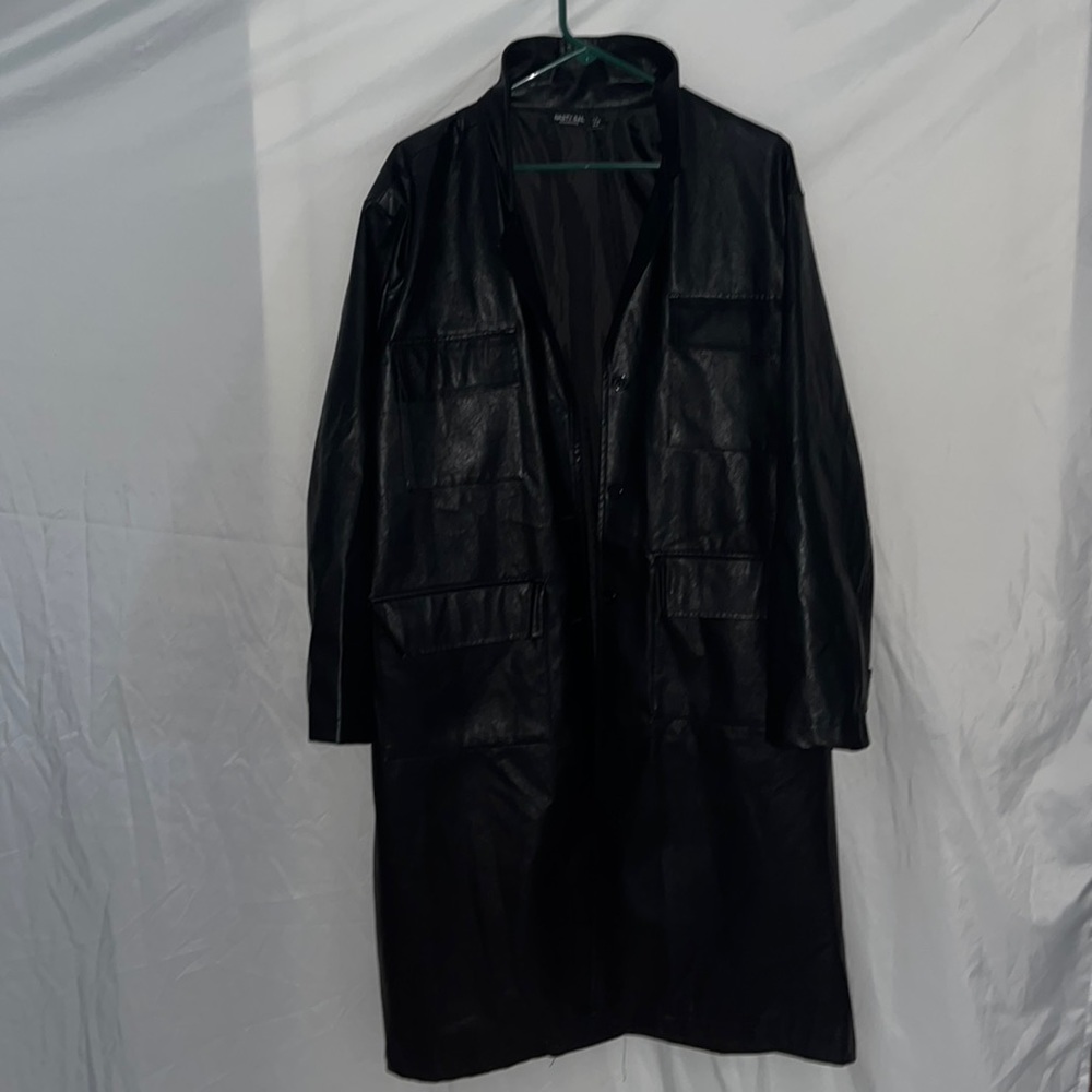 Nasty Gal Leather jacket. Barely worn almost perfect condition